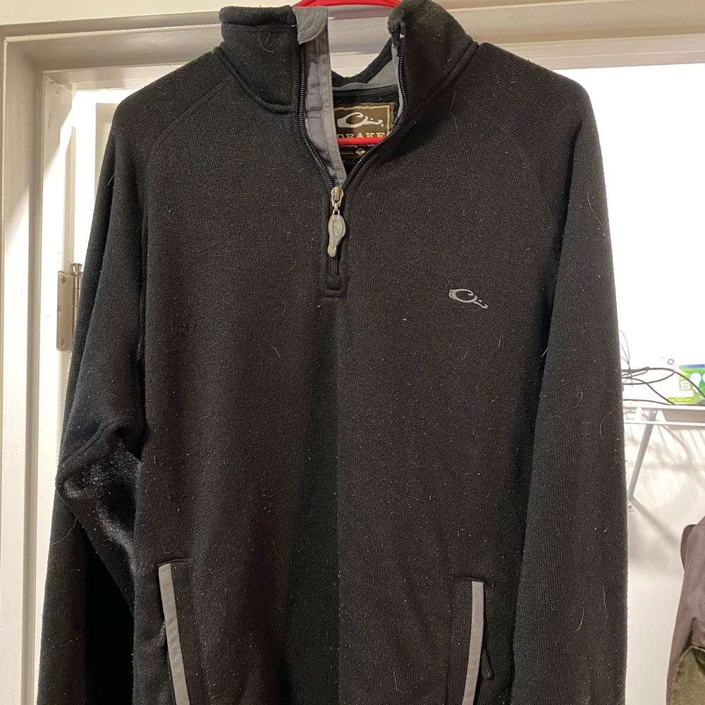 Drake 1/4 Zip Jacket (Black)